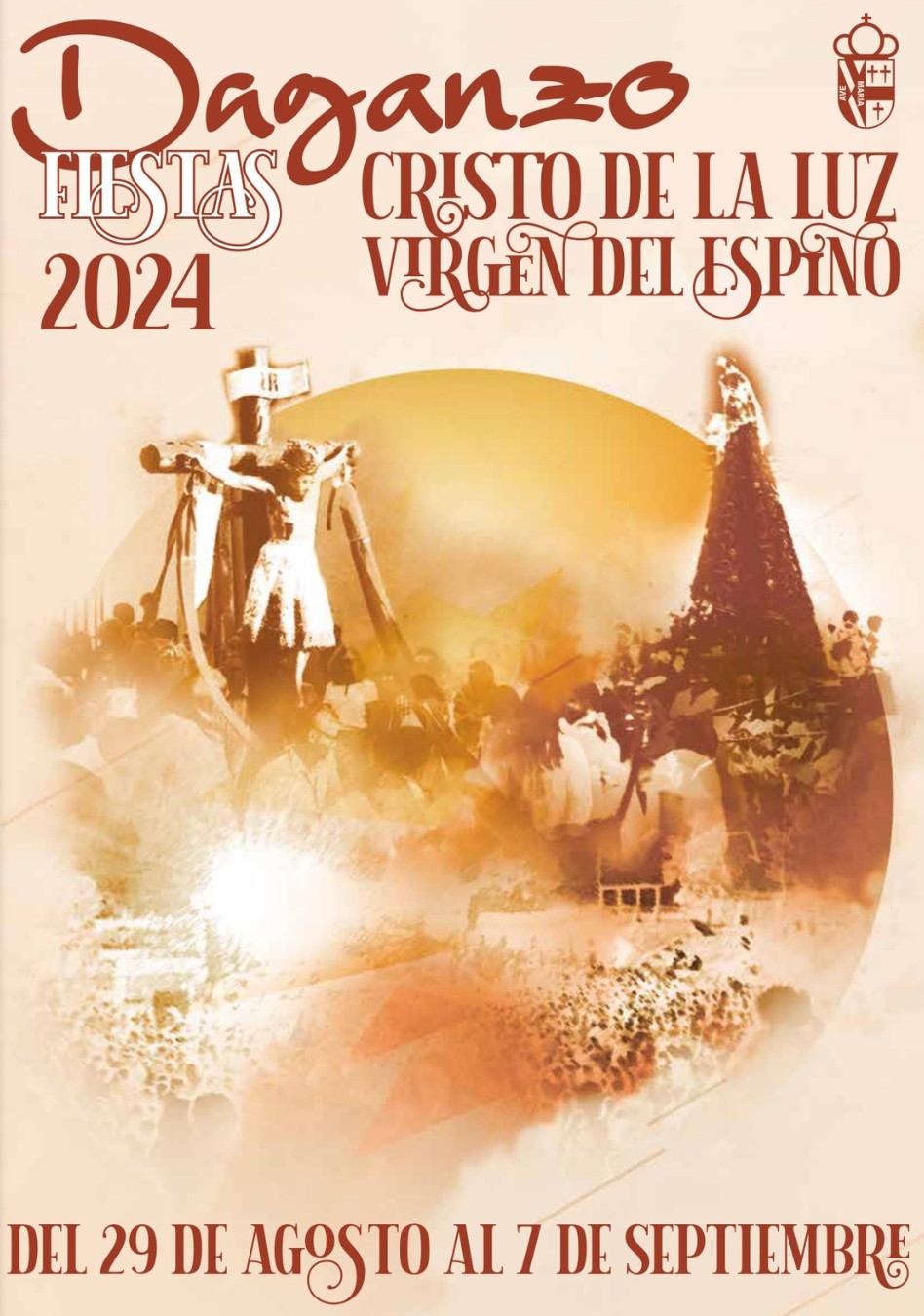 Fiestas patronales en honor al Santísimo Cristo de la Luz y Santísima Virgen del Espino 2024 Daganzo de Arriba